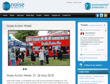 Tablet Screenshot of noiseactionweek.org.uk